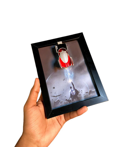 Thor 3D Diecast Car Display Frame | Marvel Collectible Wall Decor | IndiaWheelz